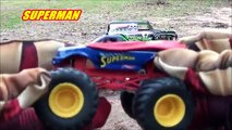 SURPRISE EGGS MONSTER TRUCKS with special guest TOW MATER part 6