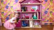 Домик для кукол Барби и с мебелью РАСПАКОВКА игрушки и Герои Дисней для девочек barbie for girls