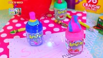 DIY Baby Bottle Pop Crayons and Erasers | How To Make School Supplies Out Of Candy | Fun Crayon DIYs