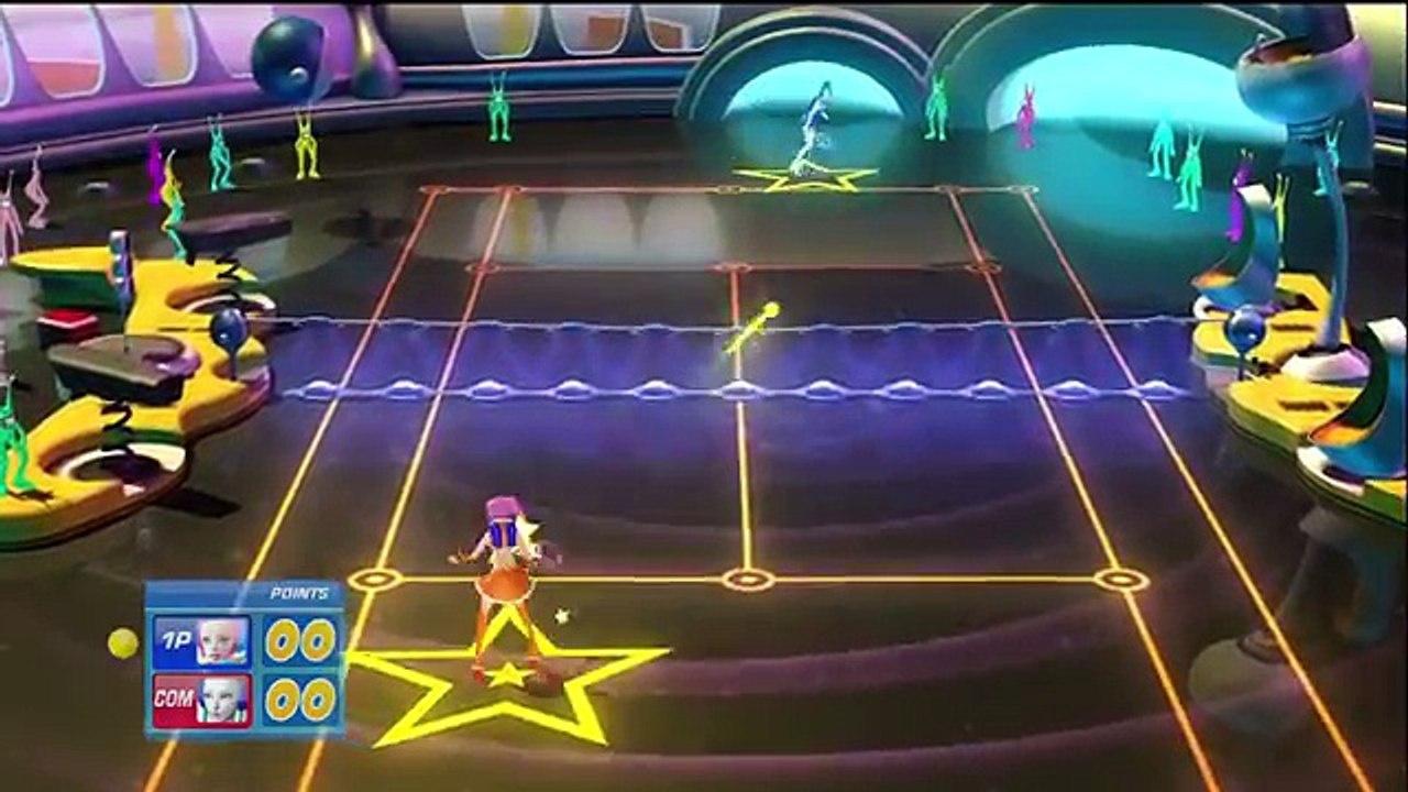 Ulala Vs. Pudding - Sega Superstars Tennis