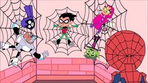 Teen Titans Go!(Spiderman meet teen titans go)parody- bowser12345