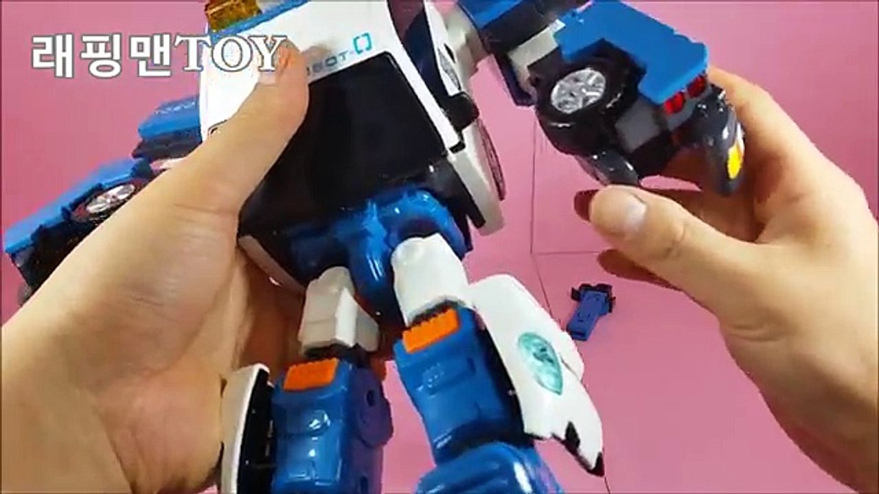TOBOT ZERO 또봇 제로 로봇에서 자동차로 변신방법! 레스큐 또봇 RESCUE TOBOT 봉고3 견인차로 변신 [래핑맨토이]