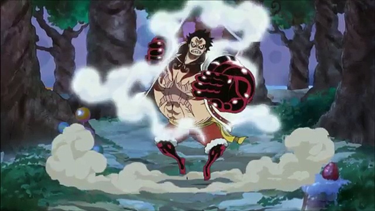 Gear 4 Luffy Vs True Cracker One Piece 799 Video Dailymotion