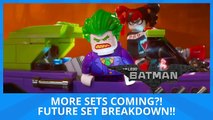 LEGO Batman Movie Future Set Breakdown! More Sets Coming?? Harleys Truck! Egghead Mech! Bat Kayak!