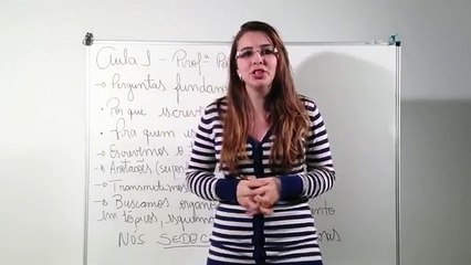 Prof. Pamba: Como iniciar uma redação? - Redação #1