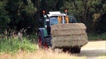 World Amazing Modern Agriculture Heavy Equipment Mega Machines Hay Bale Handling Tractor,