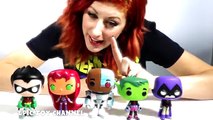 TEEN TITANS GO! Pop Charers   MYSTERY Teen Titans Go Pop & Robin Raven Starfire Epic Toy Channel