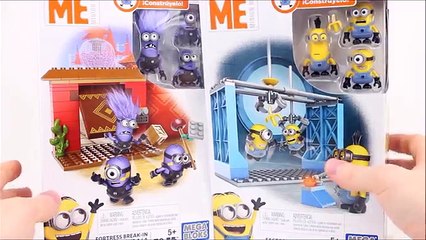 Download Video: Mega Bloks Despicable Me™ The Minions Fortress Break-In & Fory Fiasco Sets