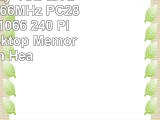Komputerbay 4GB 2X 2GB DDR2 1066MHz PC28500 DDR2 1066 240 PIN DIMM Desktop Memory with