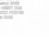 2GB KIT 2 x 1GB For Dell Dimension 2400 4500S 4550 4590T DIMM DDR NONECC PC2100 266MHz