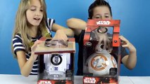 Éveille exclusif obliger examen étoile Boutique jouet déballage guerres Interive bb-8 droid disney