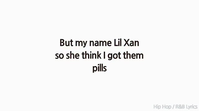 Lil Xan x $teven Cannon - Pills (Lyrics)