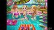 Disney Princess Pool Party Game - Disney Frozen & Tangled Princess Elsa Anna & Rapunzel