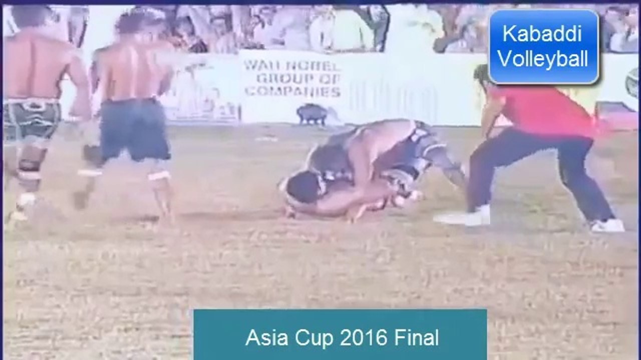 Kabaddi Volleyball OFFICIAL - Pakistan Vs India Full Kabaddi Match Asia Cup Final 2016