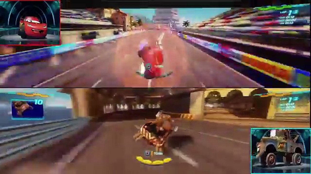 Cars Alive ! Cars 2 Gameplay-Lightning McQueen VS Tow Mater