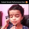 So we have a mission. To share this cutest version of Chinna Chinna Asai so that it reaches A.R Rahman some day...
