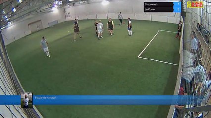 Faute de Arnaud - Crocowash Vs La Poste - 18/09/17 21:00 - LIGUE 4 - Poitiers Game Parc