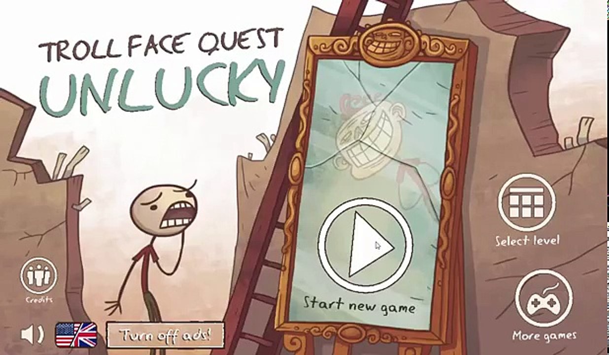 Troll Face Quest Unlucky Walkthrough