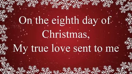 Twelve Days of Christmas with Lyrics Christmas Carol & Song Children Love to Sing