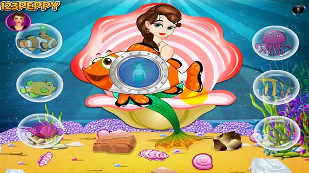 Permainan Putri Duyung Melahirkan-Hamil-Mengandung Bayi-Play Pregnant Mermaid Newborn Baby Games