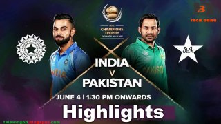 Match Preview India Vs Pakistan Champions Trophy Final 2017