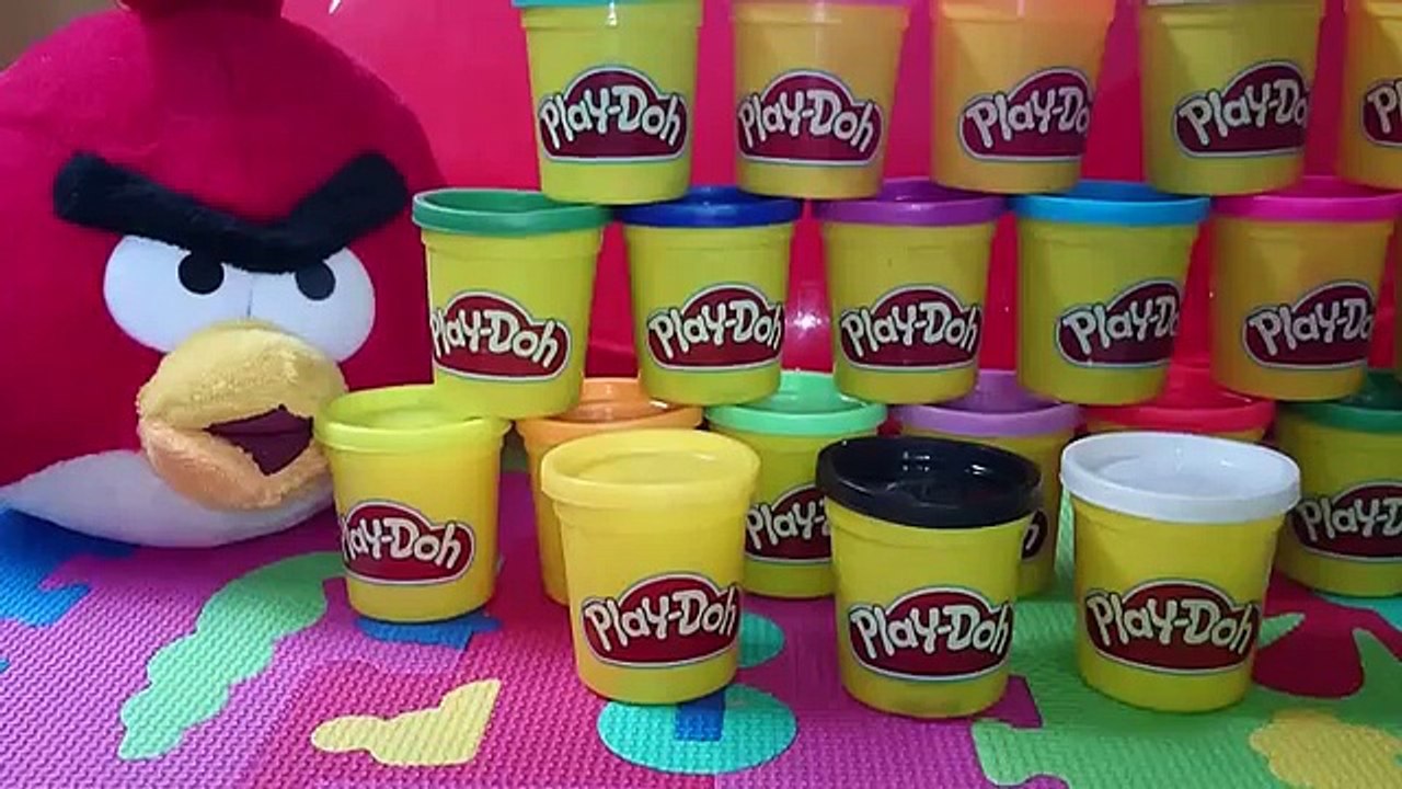 New Lesson Hello Kitty Collection Learning How to make easy tutorial with Play-doh