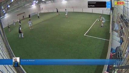 Faute de Mickaël  - Crocowash Vs La Poste - 18/09/17 21:00 - LIGUE 4 - Poitiers Game Parc