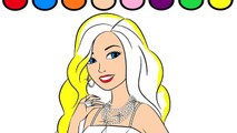 Renkleri Öğreniyorum | Prenses Boyama Sayfası ( Oyun Hamuru Evi )