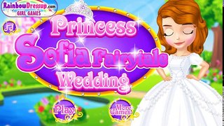 Trò chơi trang điểm cho công chúa Sofia thành cô dâu xinh đẹp nhất(Princess Sofia Fairytale Wedding)