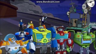 Tansformers Rescue Bots Blurr saves the day