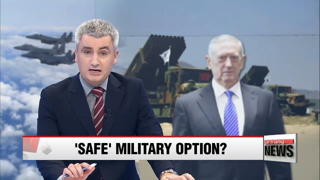 U.S. defense chief hints at military option on North Korea which could spare Seoul from 'grave risk'