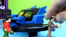 Imaginext Batman saves Robin from Bane Two Face and the Gotham City Jail Just4fun290