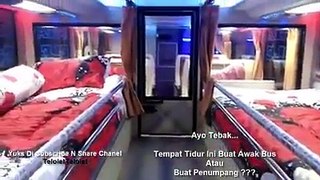 Mewahnya Bus Aceh, Bus Sempati Star Terbaru Dengan Fasilitas Tempat Tidur