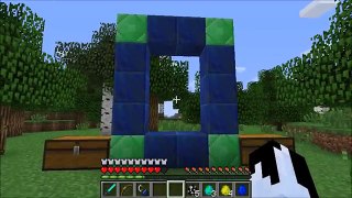 Minecraft How To Make A Portal To The Adventure Time Dimension - Adventure Time Dimension Showcase!!