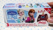 Disney Frozen Surprise Toy Eggs Where is Olaf? Elsa Princess Anna Huevo Congelado Sorpresa