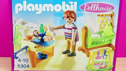 Playmobil Habitación Bebé con cuna y cambiador y carricoche - Juguetes de Playmobil en e