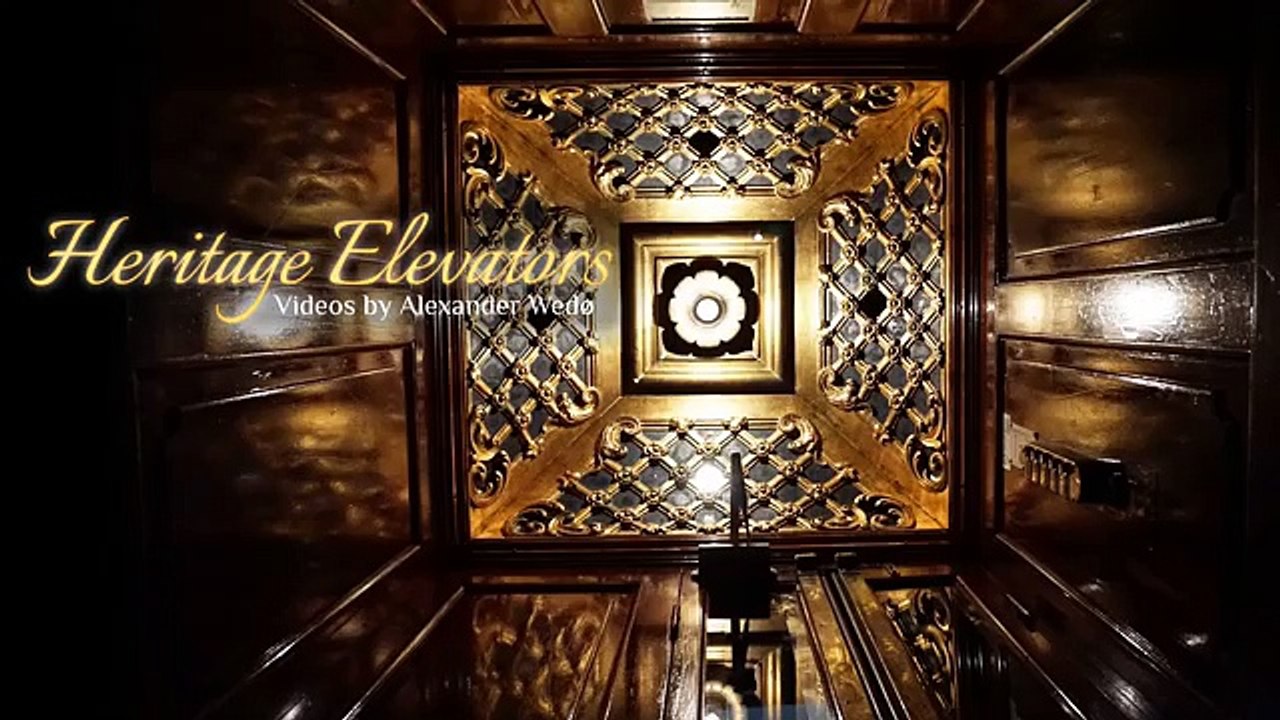 1990s KONE M- holeless hydraulic elevator @ Linköping University Hospital (Building 3)