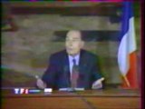 flash TF1 conférence de presse Mitterrand -4-