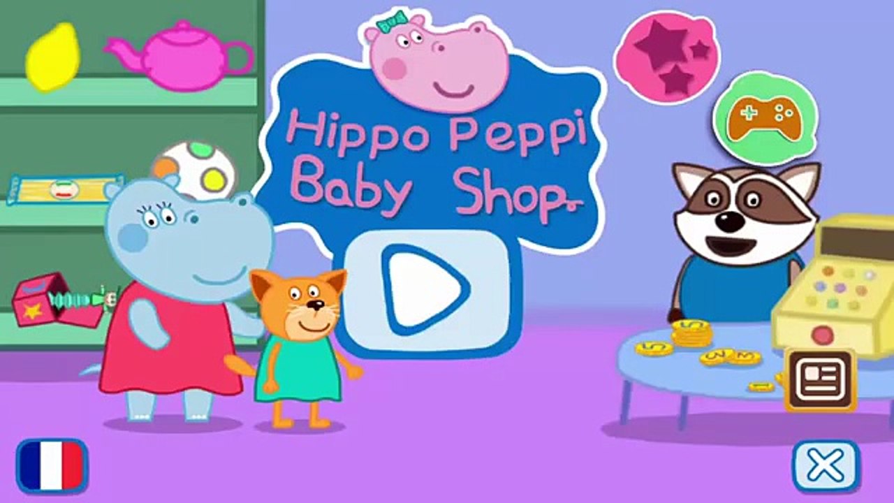 Hippo Pepa en francais - dans le magasi