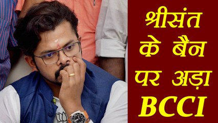 Sreesanth Cricket Career in trouble as BCCI appeals against removing his ban | वनइंडिया हिंदी