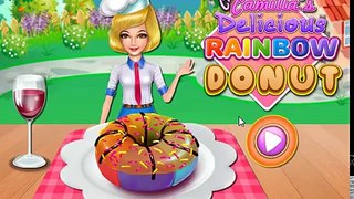 Chef Camillas Delicious Rainbow Donut -Cartoon for children -Best Kids Games -Best Video Kids