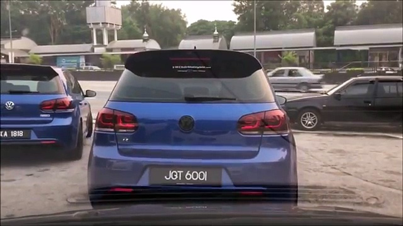 Epic Street Race In Malaysia Karak Highway (VW vs Honda)