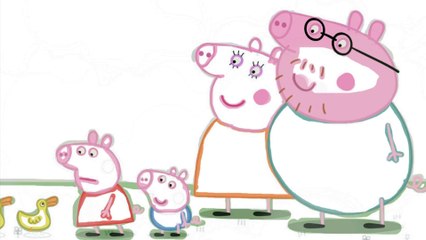 Cartoon Pimp and Bunny get lost, draw