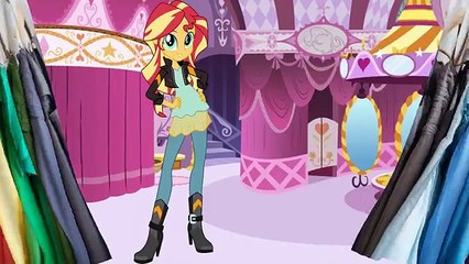MY LITTLE PONY Sunset Shimmer Dress Up - Equestria Girls Go Shopping With Me | Awesome Toys TV