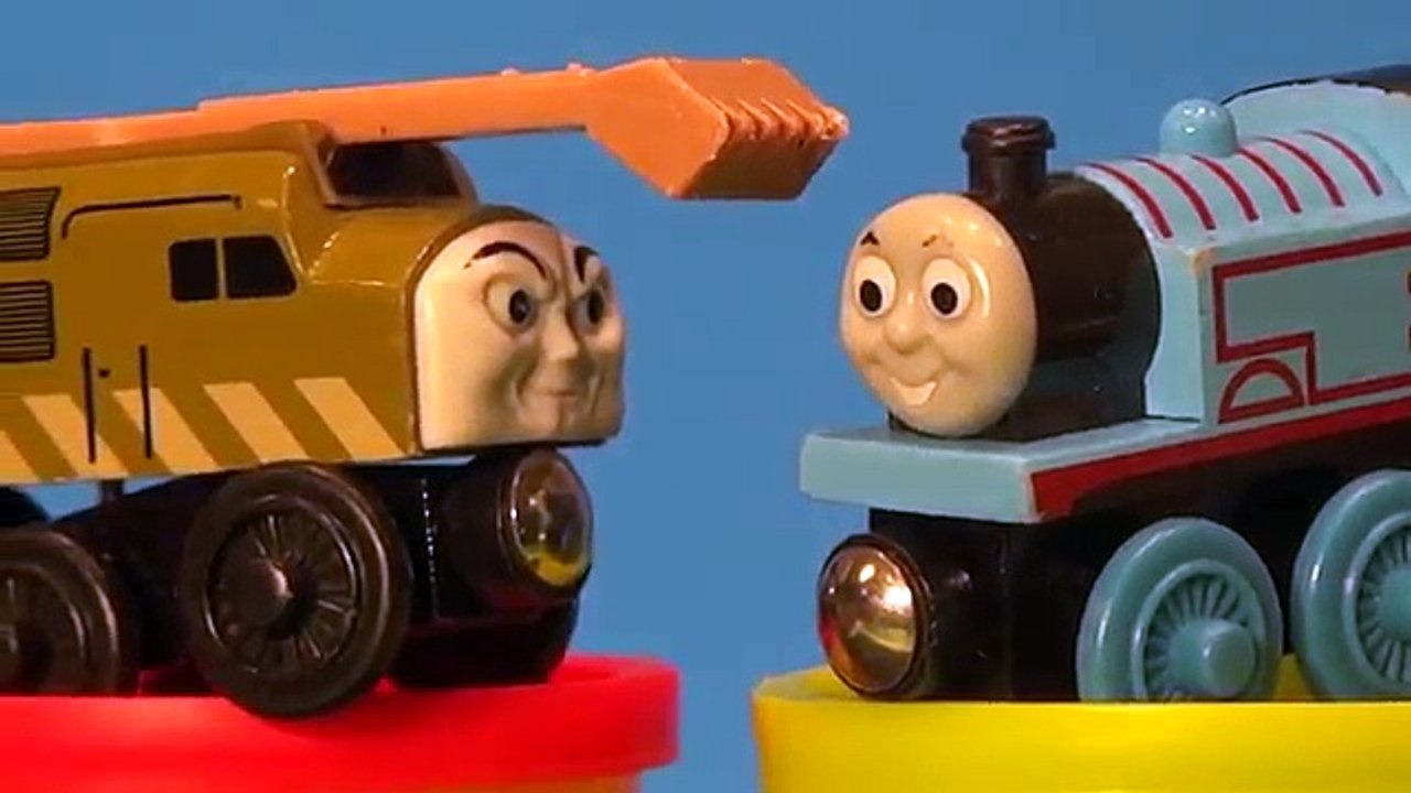Play Doh Thomas the Train and Diesel 10, we use Play Doh to make a fake Diesel 10 fun to make