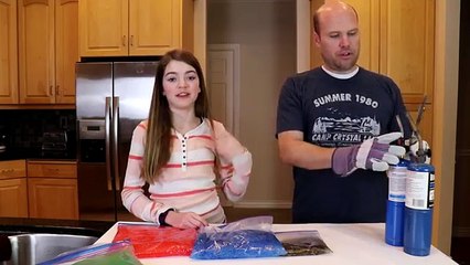 1000 Degree Knife vs Crunchy Slime / JustJordan33