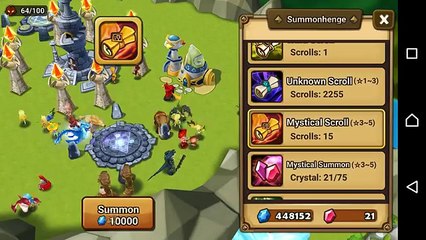 Summoning (45 Ms + L&D + 700 Stones + Legendary) - Summoners War