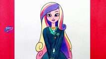 nasıl Equestria Kız ❤ benim küçük midilli çizmek - Dekan Cadance❤