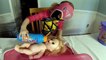 BABY ALIVE DOLL + Poops Eats Drinks SHAMPOO + Baby Alive BATH TIME