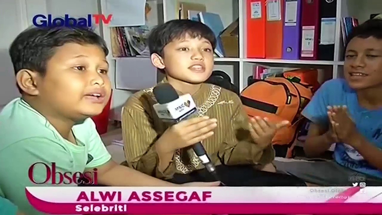 Intip Keseruan Alwi Assegaf Saat Jeda Syuting